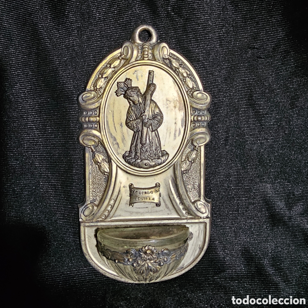 Antig&uuml;edades: antigua benditera religiosa de Nuestro Padre Jes&uacute;s del Gran Poder - Foto 1