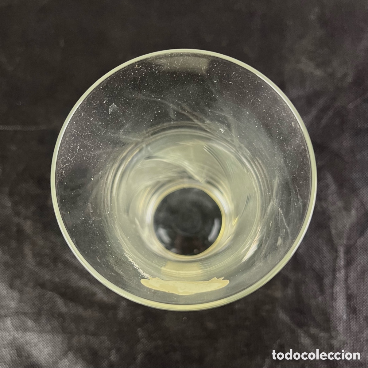 Antig&uuml;edades: JARRON DE CRISTAL TALLADO Y PLATA BARNIZADA - Foto 3