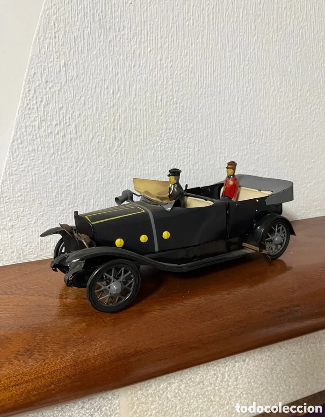 Antig&uuml;edades: Coche de laton de colecion a cuerda - Foto 1