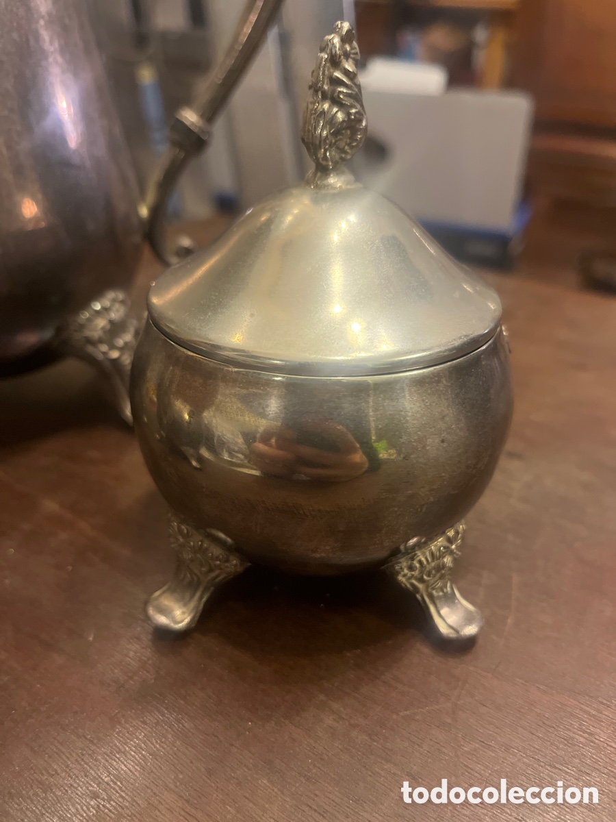 Antig&uuml;edades: Juego de caf&eacute; o t&eacute; antiguo - Foto 3