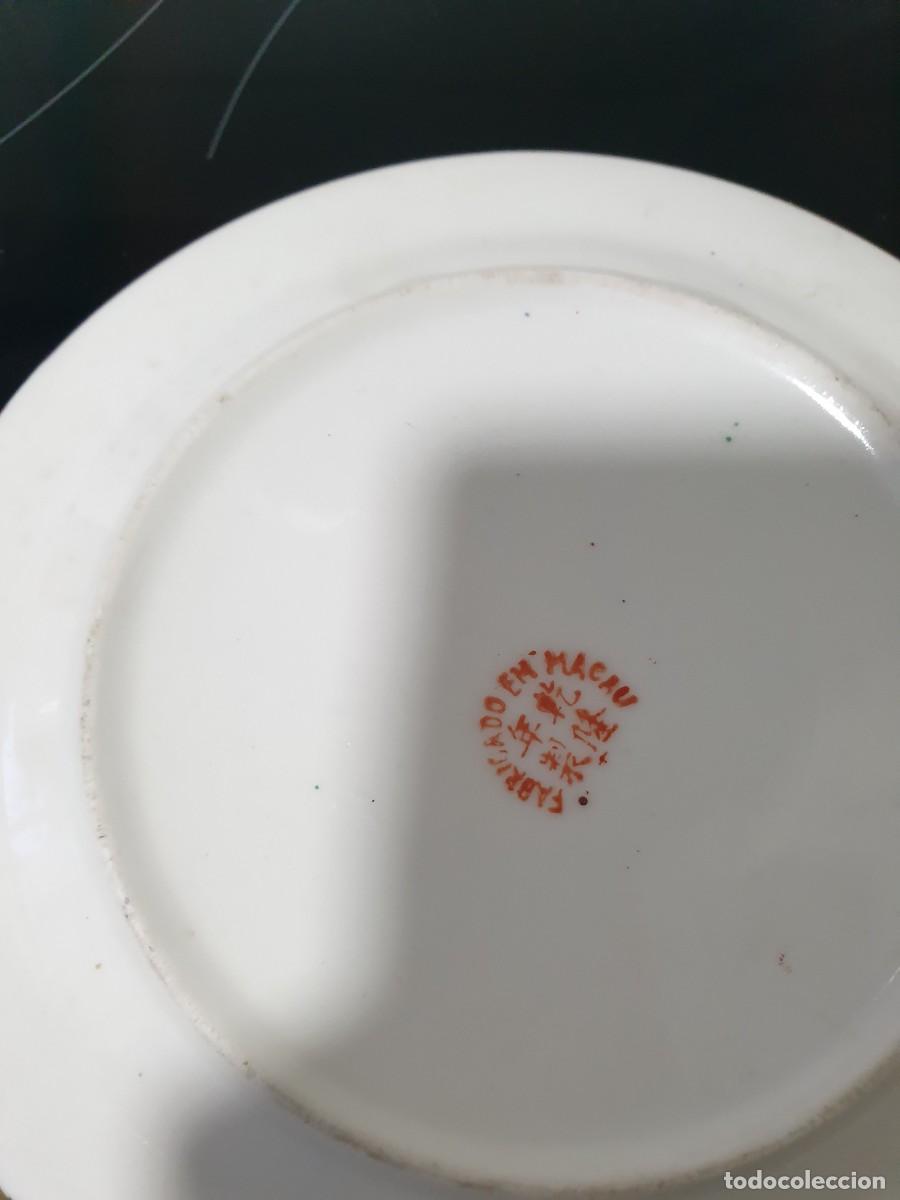 Antig&uuml;edades: Cuenco con plato y cuchara chinos - Foto 6