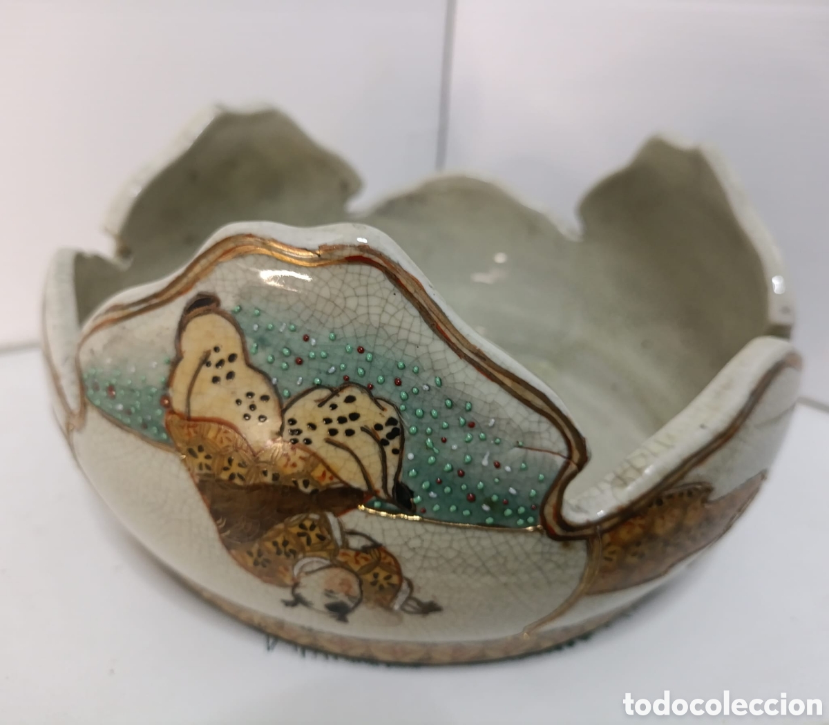 Antig&uuml;edades: Cuenco porcelana japonesa - Foto 3