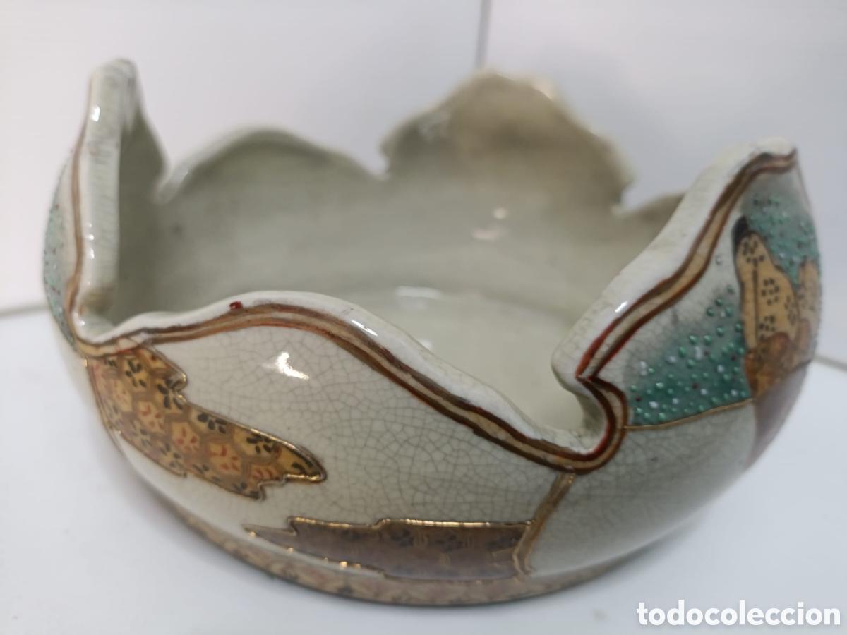 Antig&uuml;edades: Cuenco porcelana japonesa - Foto 4