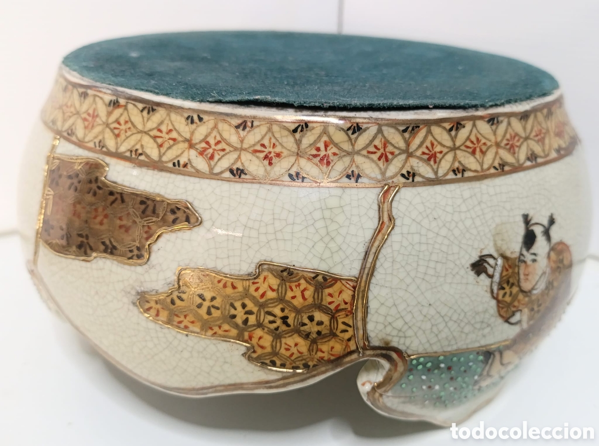 Antig&uuml;edades: Cuenco porcelana japonesa - Foto 1