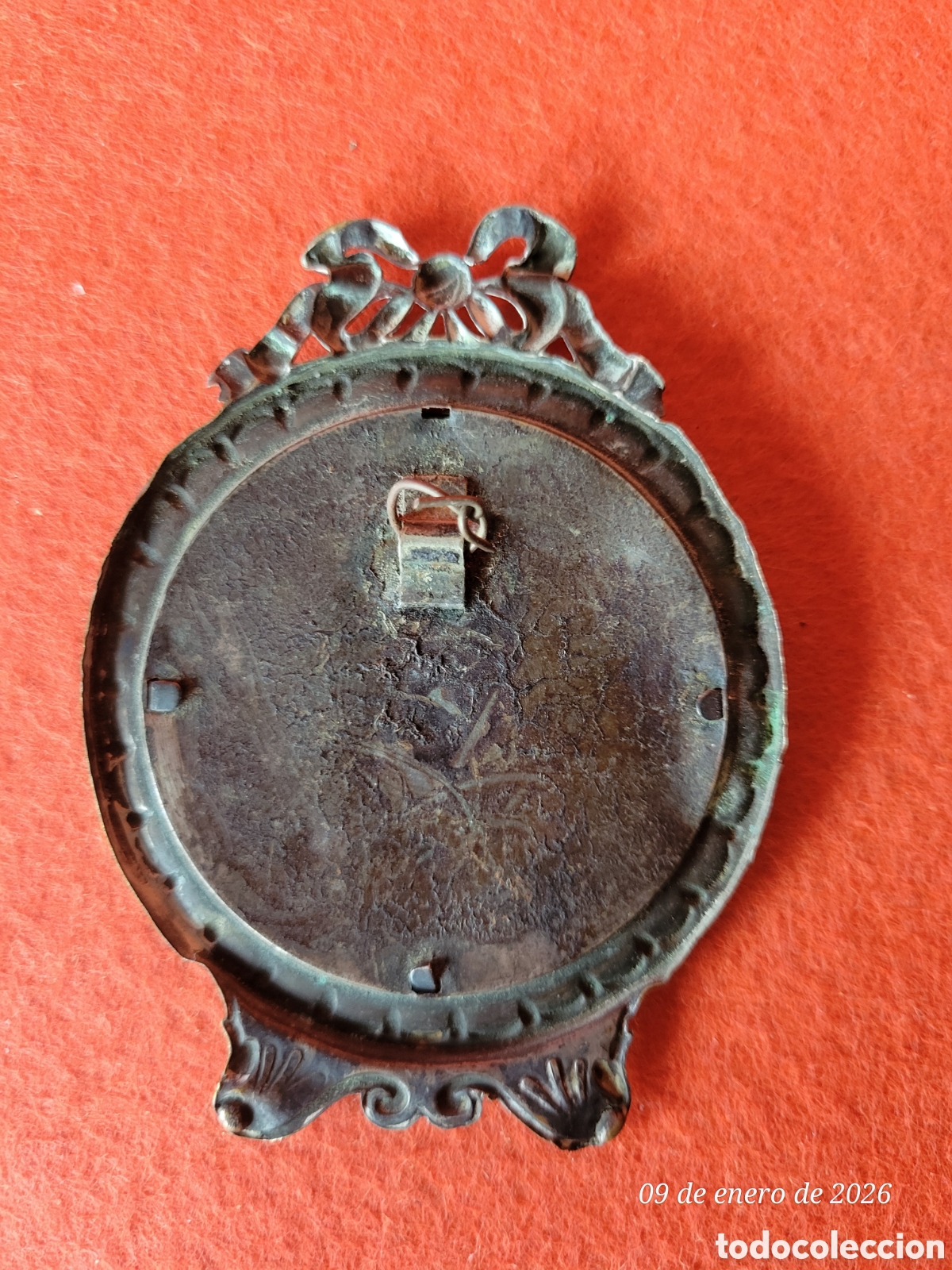 Antig&uuml;edades: ANTIGUA PLACA VIRGEN DEL PILAR - Foto 2