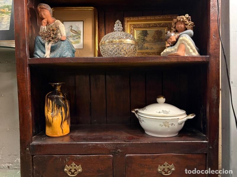 Antig&uuml;edades: Estanter&iacute;a R&uacute;stica de Teca - Foto 3
