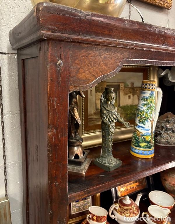 Antig&uuml;edades: Estanter&iacute;a R&uacute;stica de Teca - Foto 4