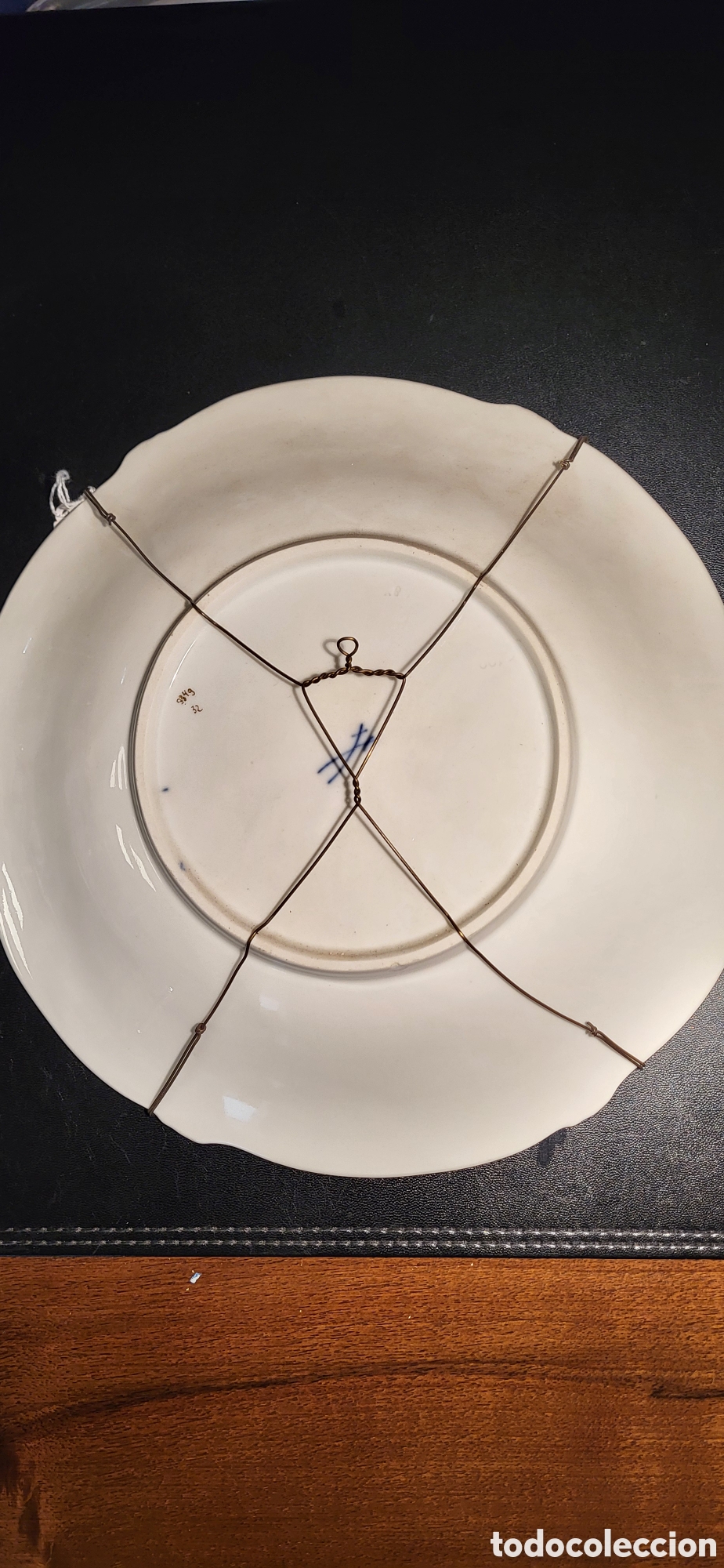 Antig&uuml;edades: Espectacular plato de MEISSEN - Foto 4