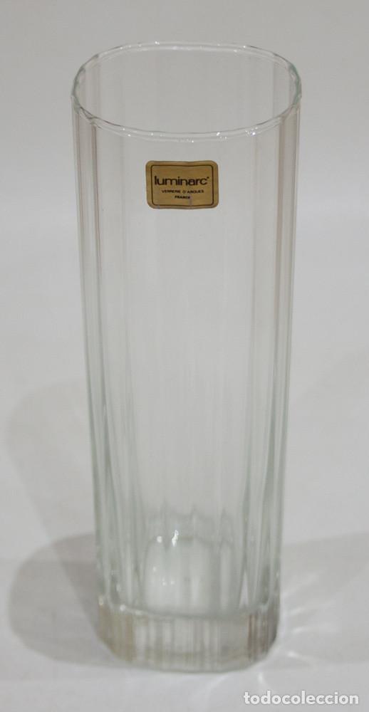 Antig&uuml;edades: 6 VASOS ALTOS LUMINARC. - Foto 2