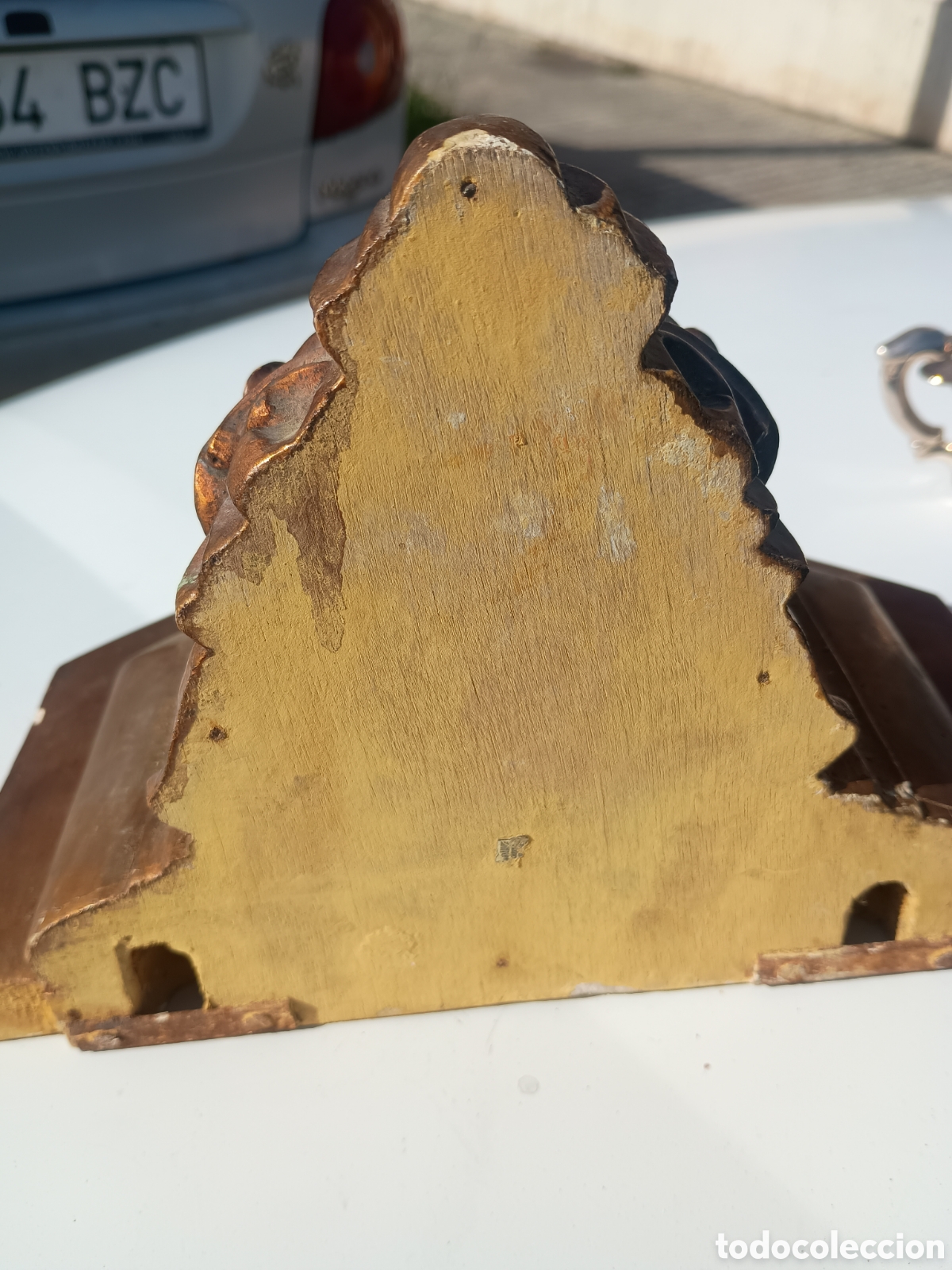 Antig&uuml;edades: Mensula capitel repisa madera escayola - Foto 4
