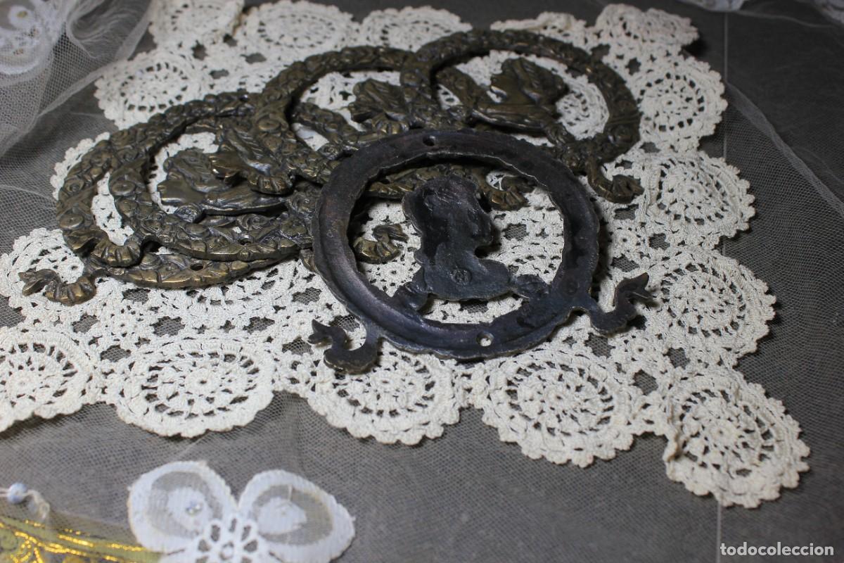 Antig&uuml;edades: Herrajes de metal estilo imperio. - Foto 4