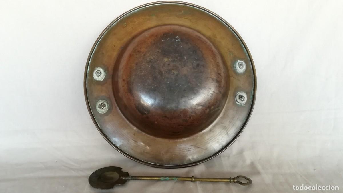 Antig&uuml;edades: BRASERO PEQUE&Ntilde;O CON PALA - Foto 3