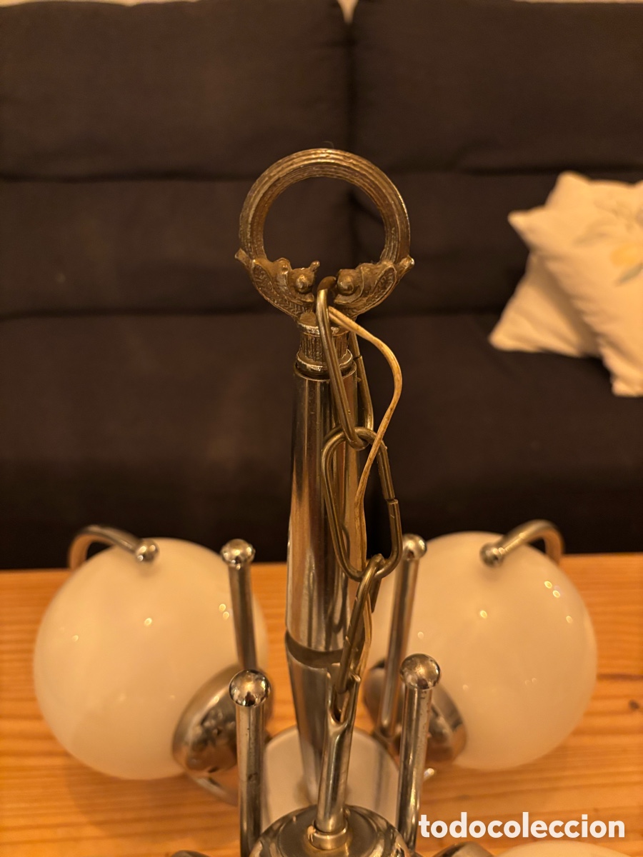 Antig&uuml;edades: L&aacute;mpara colgante &ldquo;Space Age&rdquo; - Foto 6
