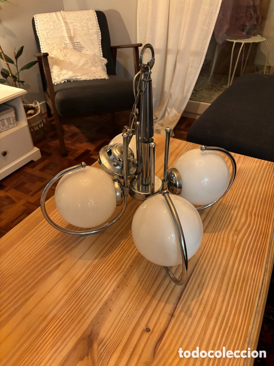 Antig&uuml;edades: L&aacute;mpara colgante &ldquo;Space Age&rdquo; - Foto 1