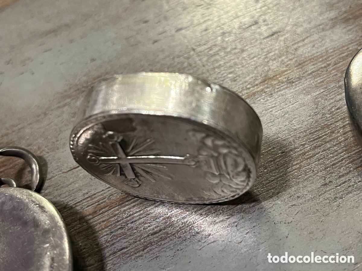 Antig&uuml;edades: Relicario antiguo plata - Foto 2