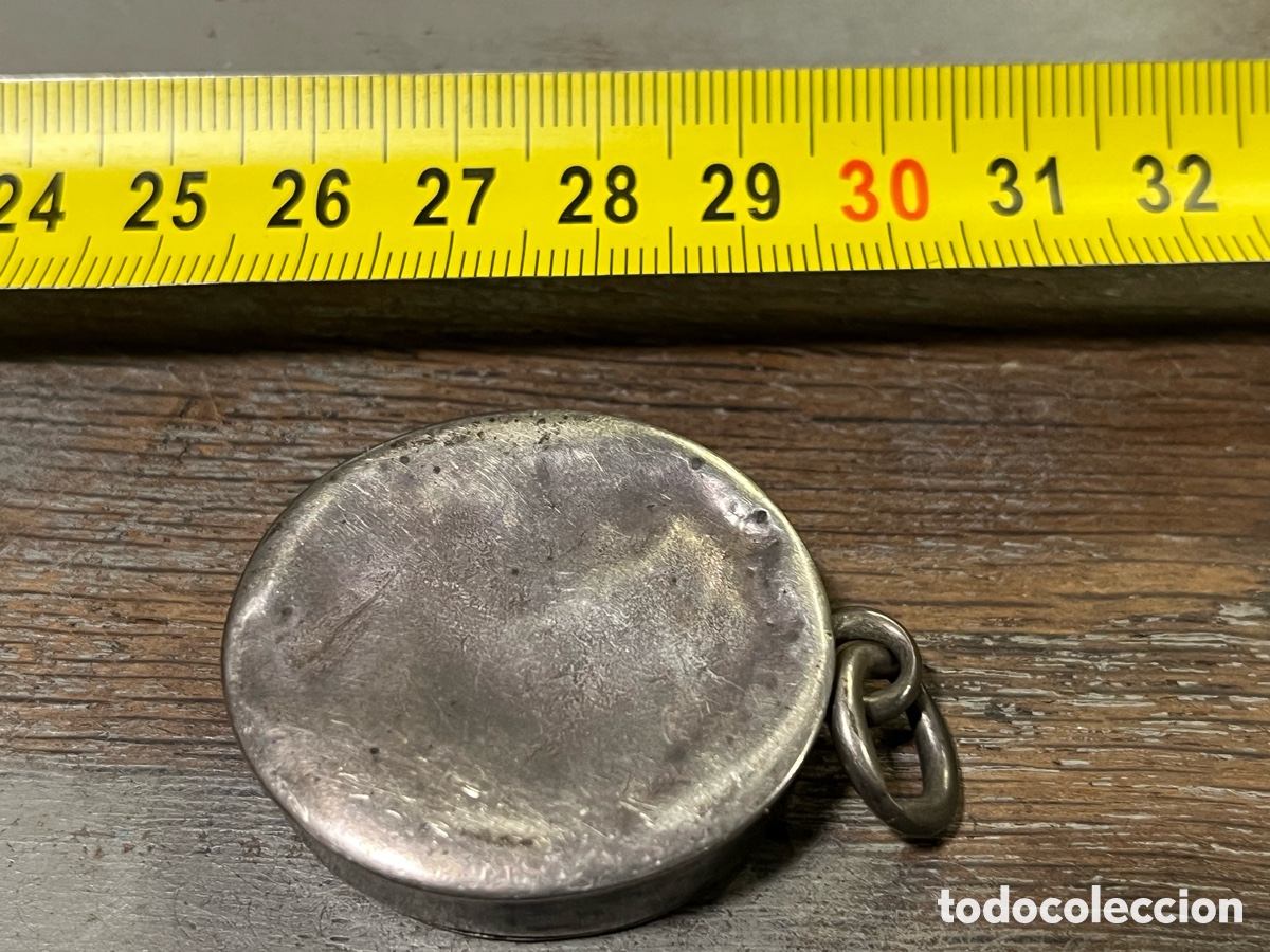 Antig&uuml;edades: Relicario antiguo plata - Foto 5