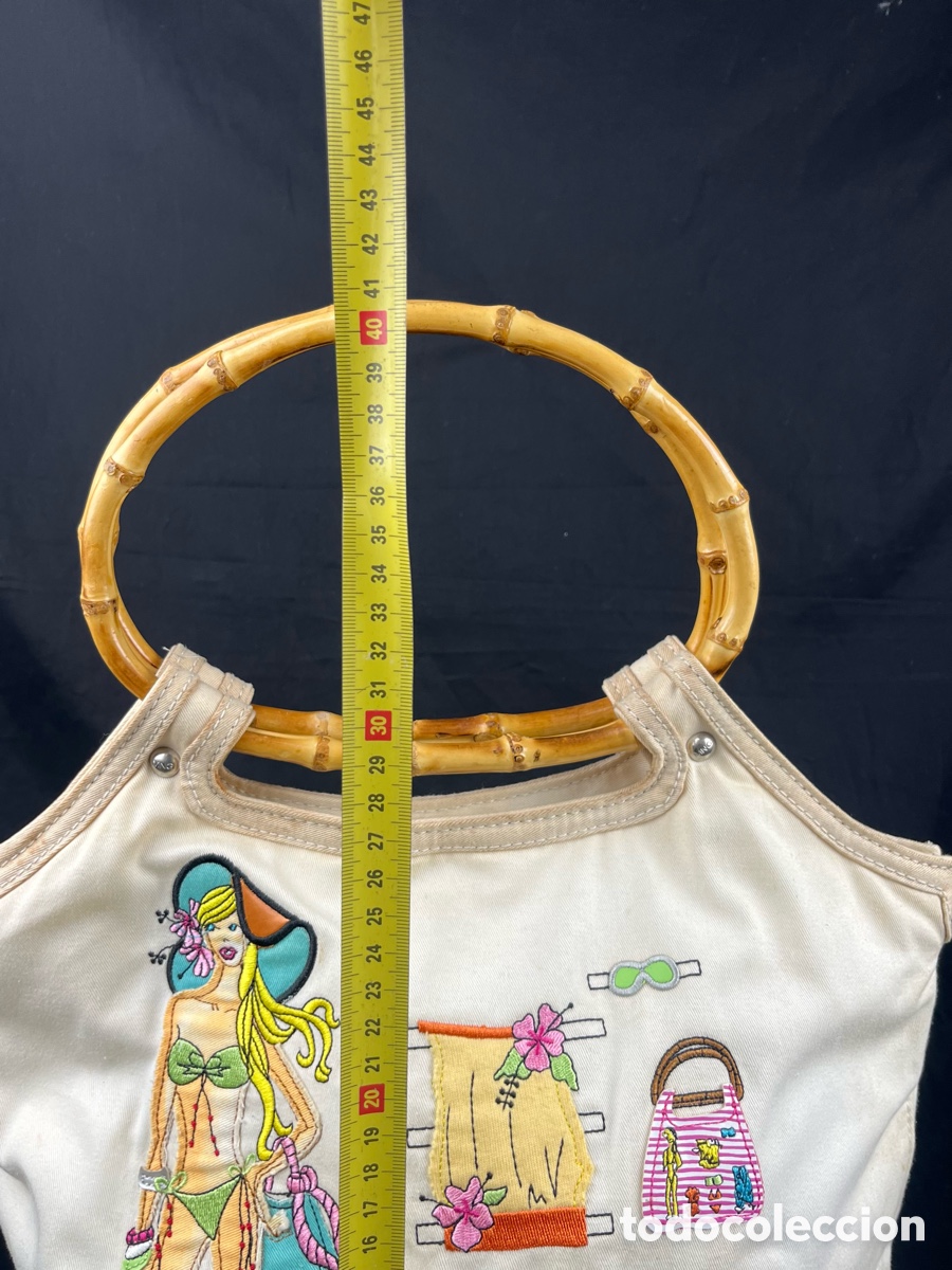 Antig&uuml;edades: VINTAGE BOLSO -MANGO- DE LOS PRIMEROS DE LA MARCA - Foto 7