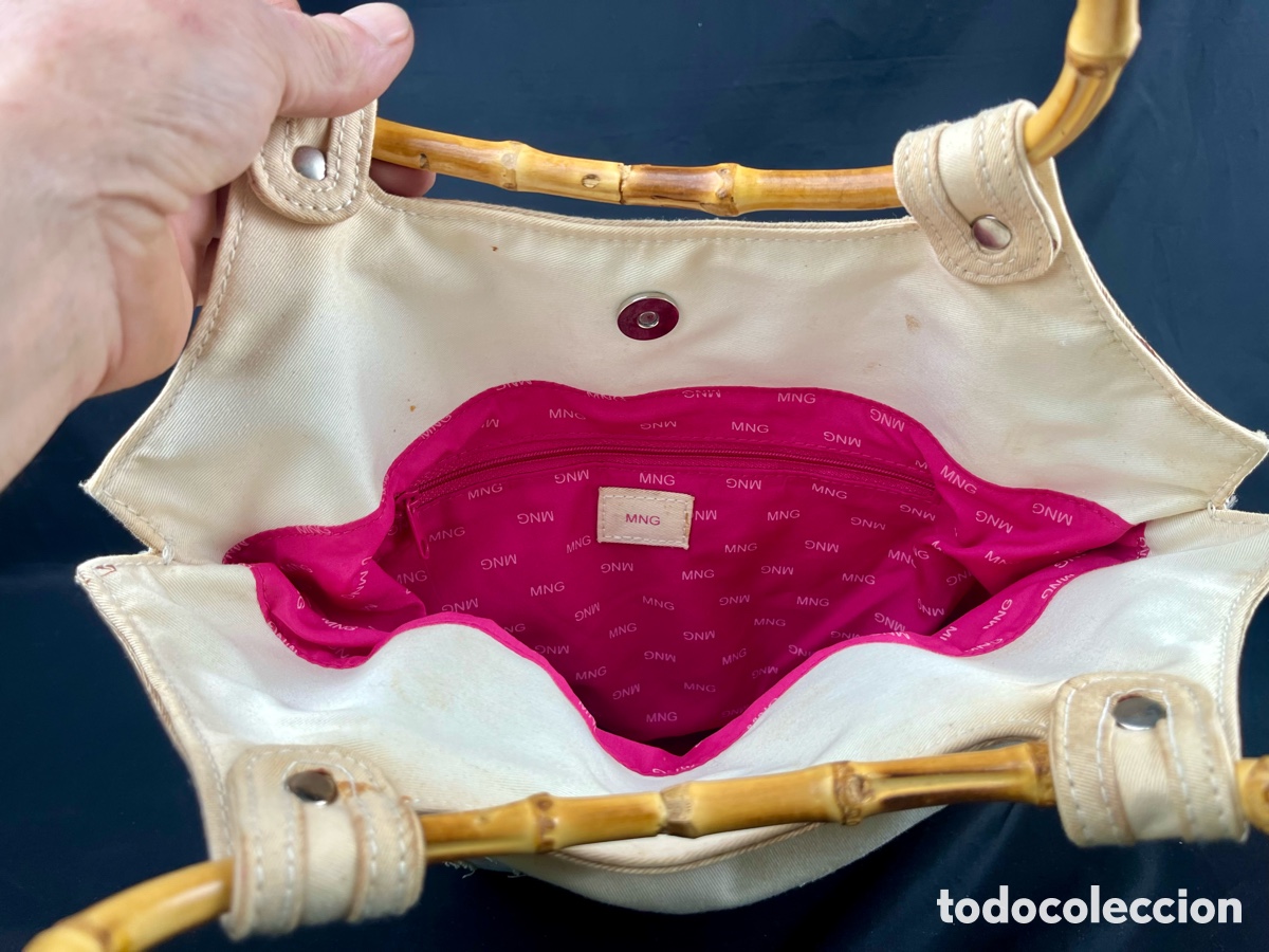 Antig&uuml;edades: VINTAGE BOLSO -MANGO- DE LOS PRIMEROS DE LA MARCA - Foto 9