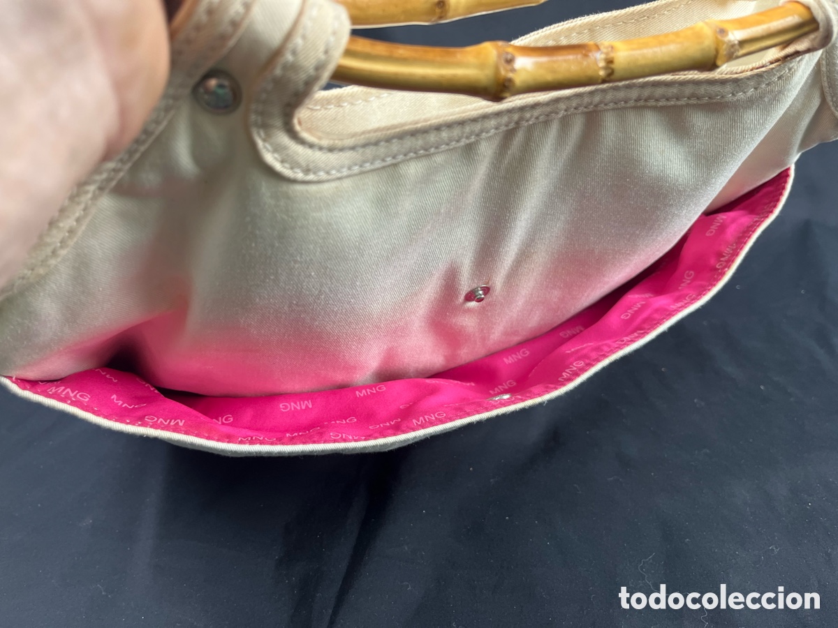 Antig&uuml;edades: VINTAGE BOLSO -MANGO- DE LOS PRIMEROS DE LA MARCA - Foto 11