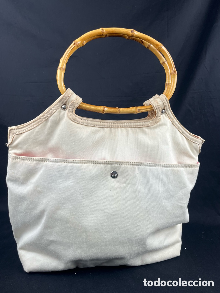 Antig&uuml;edades: VINTAGE BOLSO -MANGO- DE LOS PRIMEROS DE LA MARCA - Foto 12