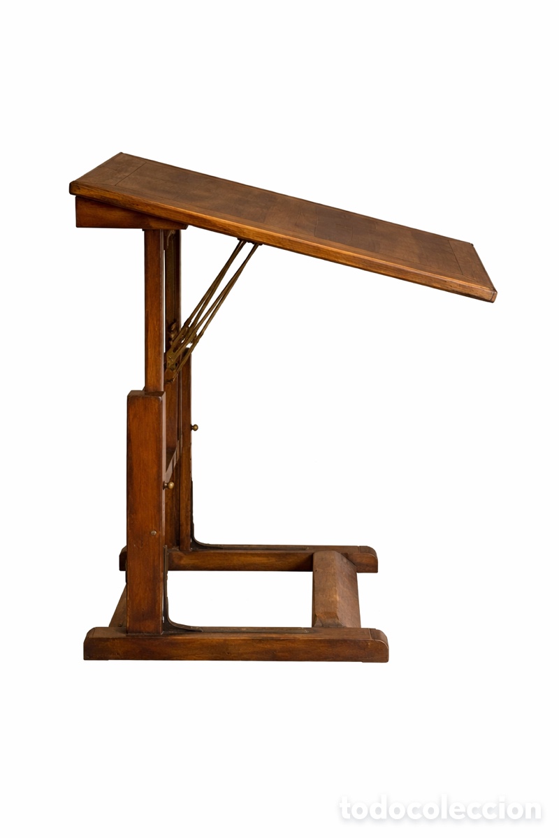 Antig&uuml;edades: Mesa de arquitecto madera - Foto 4