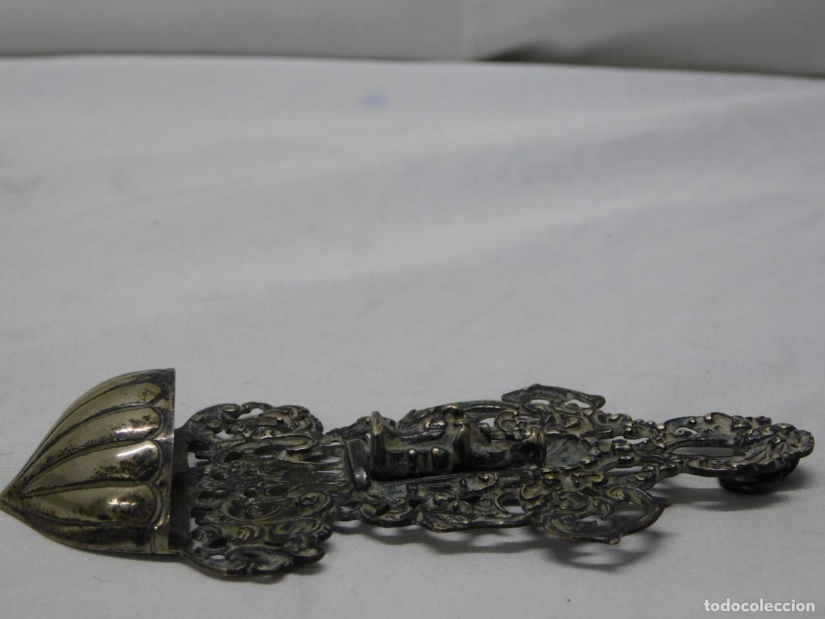 Antig&uuml;edades: ANTIGUA BENDITERA DE PLATA - Foto 5