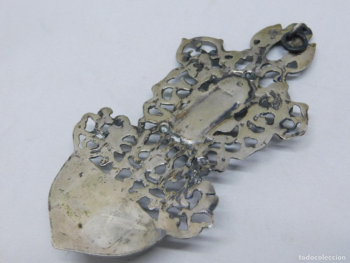 Antig&uuml;edades: ANTIGUA BENDITERA DE PLATA - Foto 6