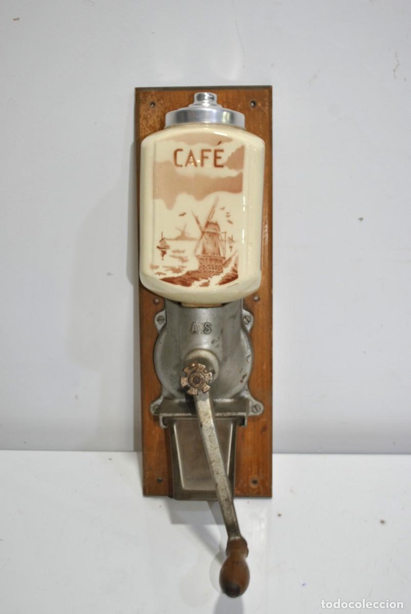 Oggetti Antichi: MOLINILLO DE CAF&Eacute; DE PARED ESCENAS MOLINOS