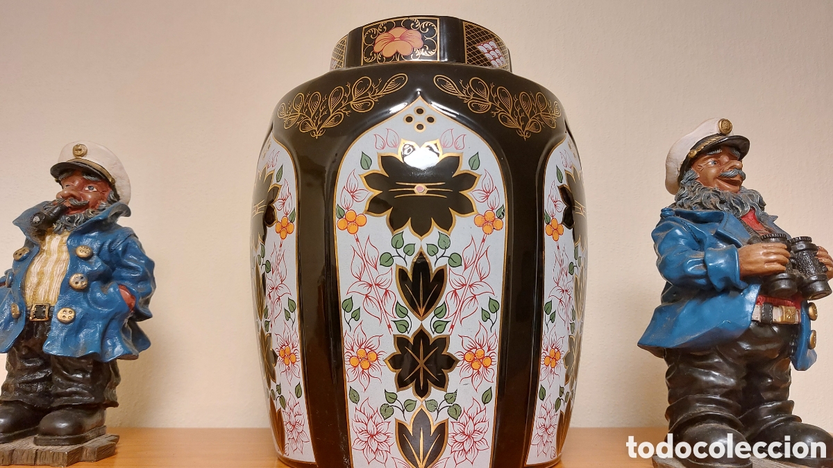 Antig&uuml;edades: Jarron florero porcelana - Foto 1