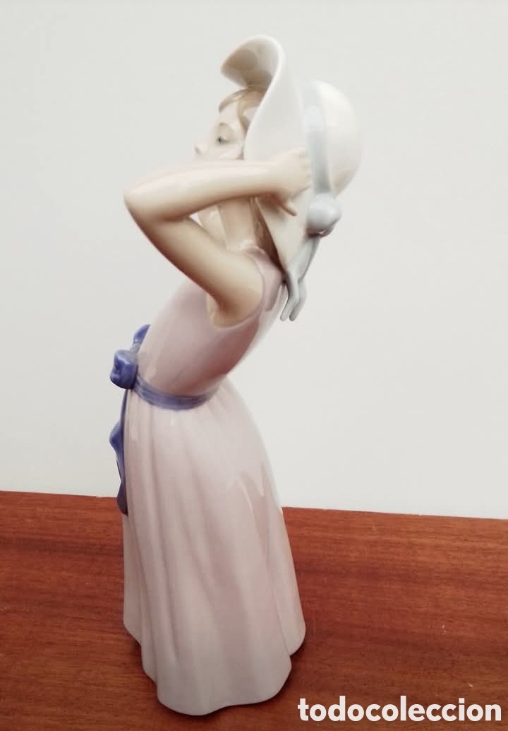 Antig&uuml;edades: LLADRO, NI&Ntilde;A CON PAMELA2 - Foto 2