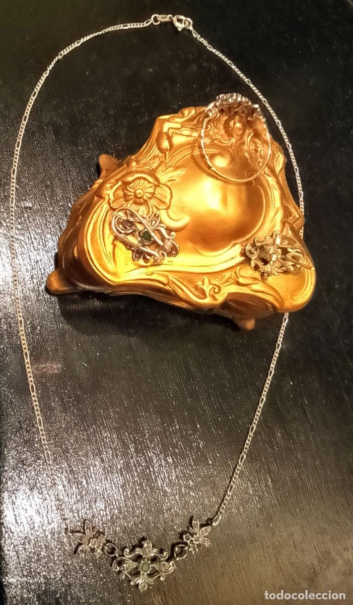 Antig&uuml;edades: Conjunto de Joyas de Plata Antiguas - Foto 4