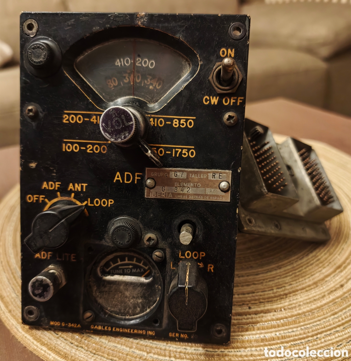 Antig&uuml;edades: Caja de control C-149/ARN-6, - Foto 1