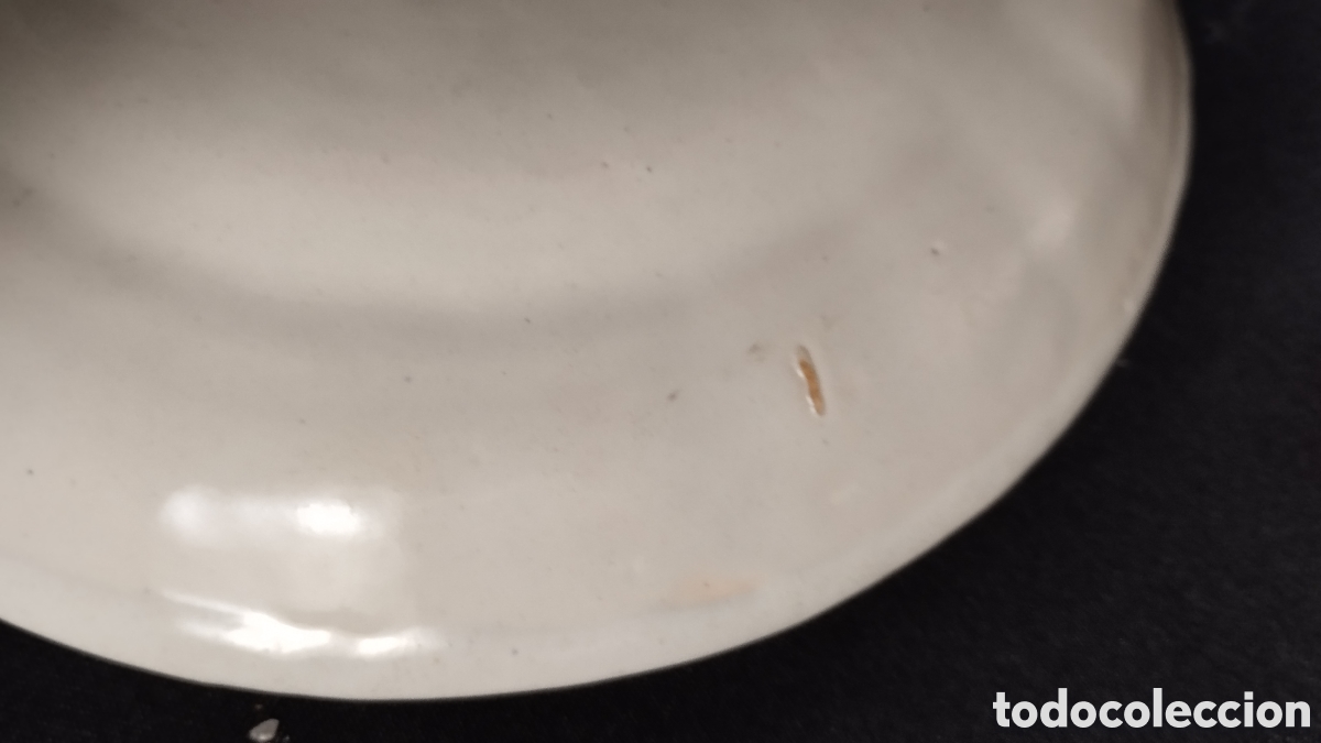 Antig&uuml;edades: Alcore plate good condition ,22,5cm - Foto 5