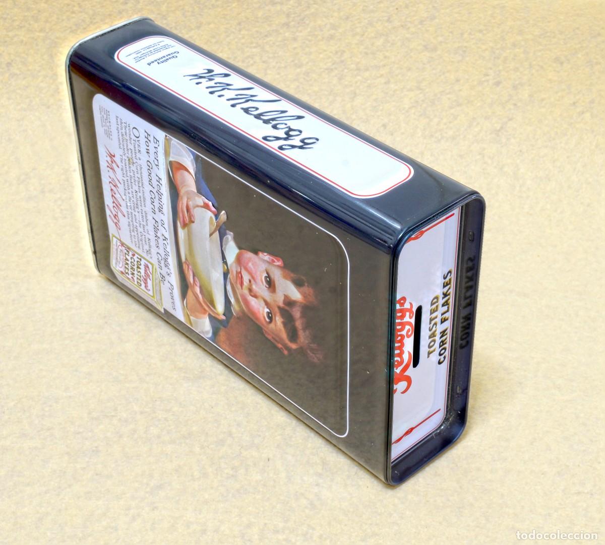 Antig&uuml;edades: HUCHA CAJA MET&Aacute;LICA KELLOGG - Foto 1