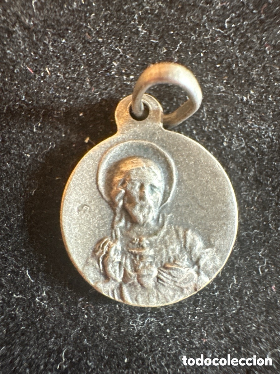 Antig&uuml;edades: Medalla religiosa de plata (A5) - Foto 1