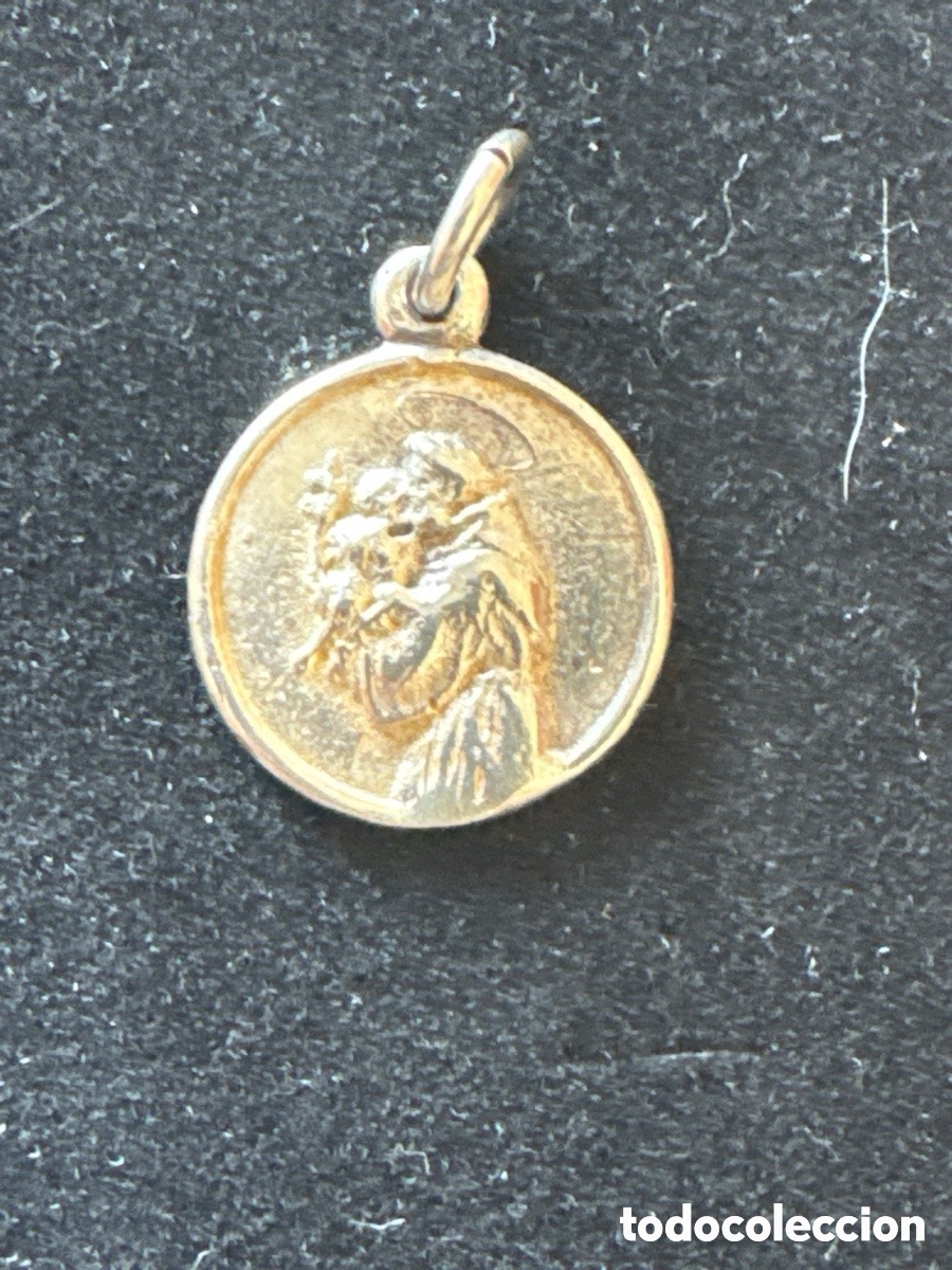 Antig&uuml;edades: Medalla religiosa de plata (A15) - Foto 1