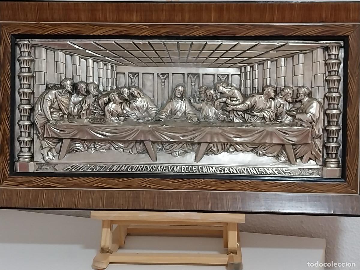 Antig&uuml;edades: Cuadro en relive de la &Uacute;ltima Cena - Foto 2