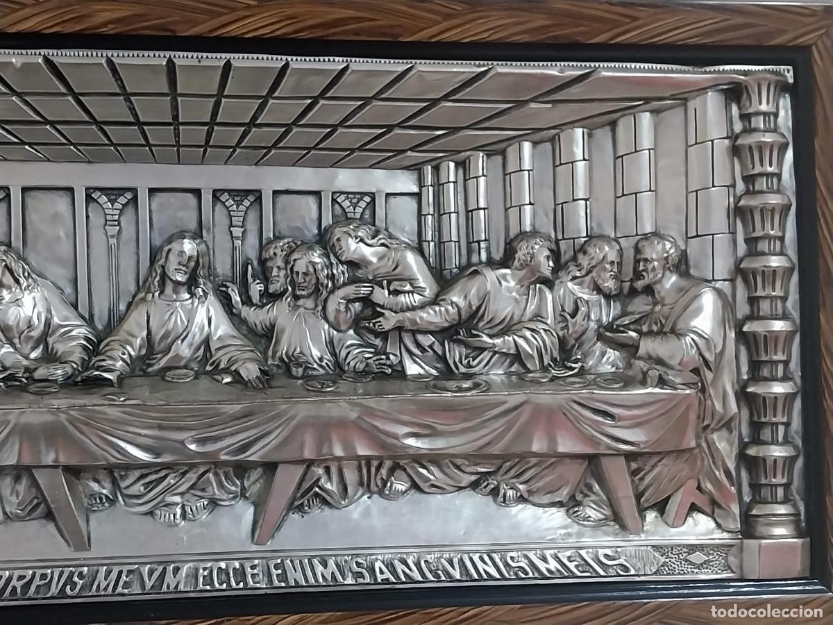 Antig&uuml;edades: Cuadro en relive de la &Uacute;ltima Cena - Foto 4