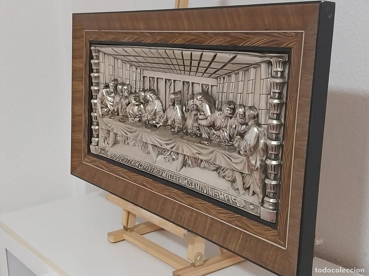 Antig&uuml;edades: Cuadro en relive de la &Uacute;ltima Cena - Foto 6