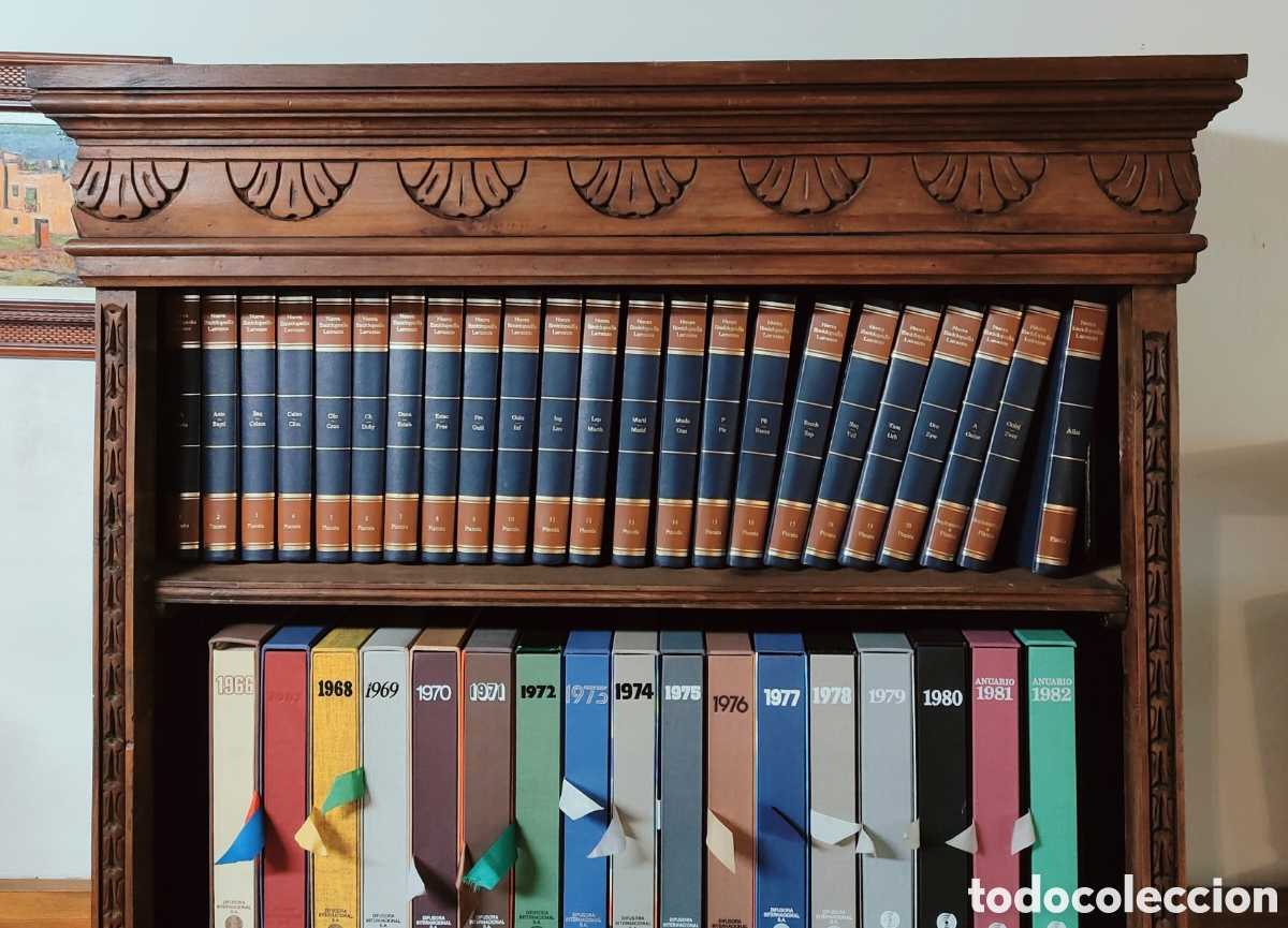 Antig&uuml;edades: Librer&iacute;a Madera Noble Maciza - Foto 2