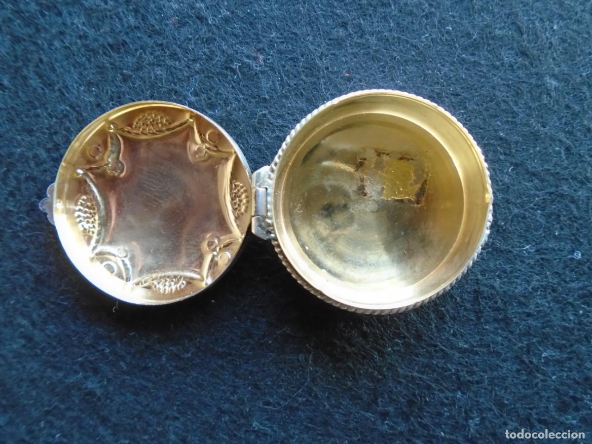 Antig&uuml;edades: (PIT-260121)CAJA DE PLATA PASTILLERO - Foto 7