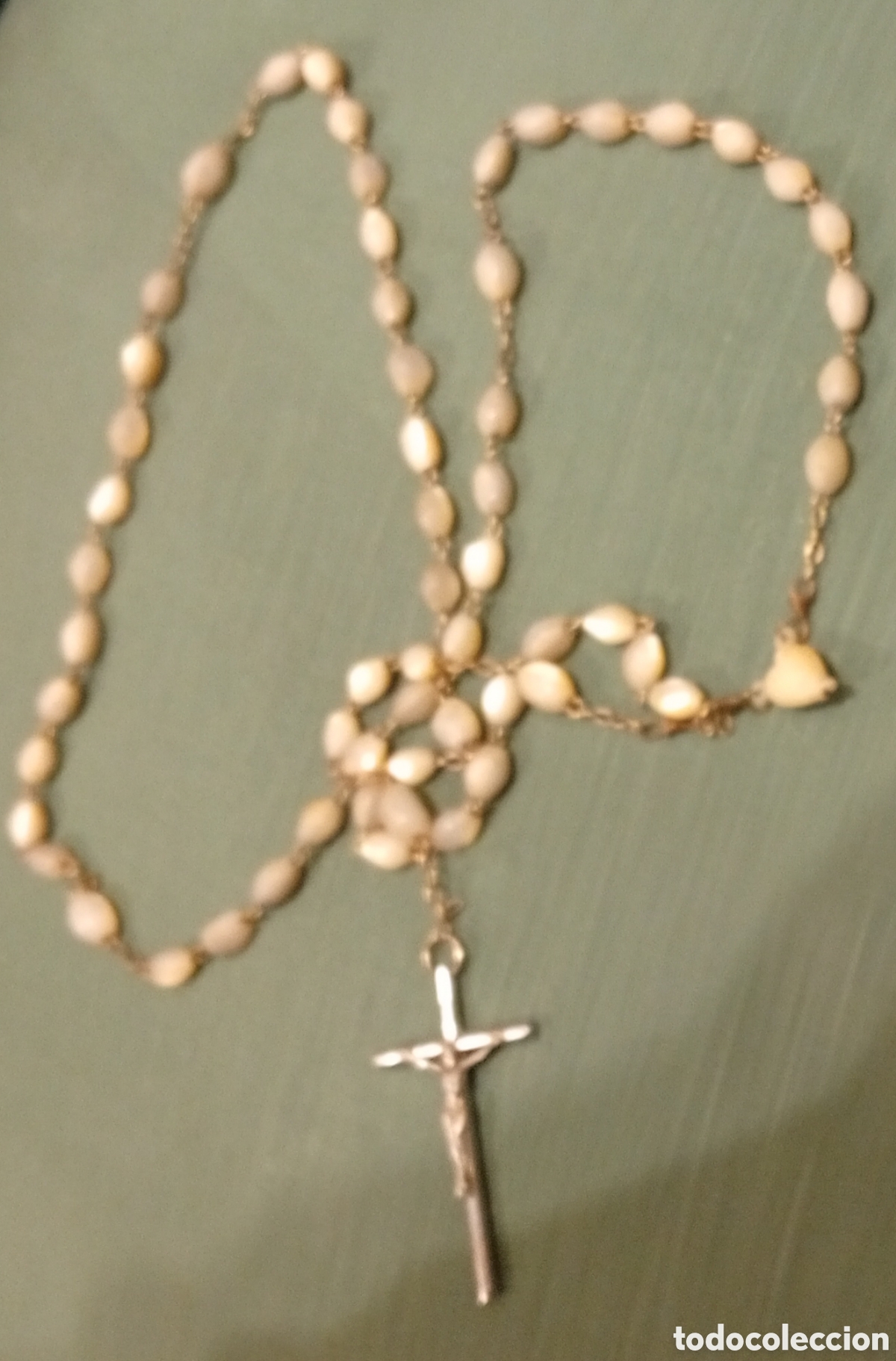 Antig&uuml;edades: Viejo rosario religioso - Foto 2