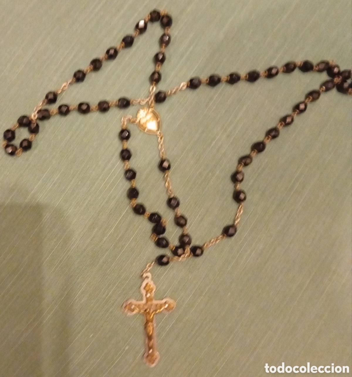 Antig&uuml;edades: Viejo rosario religioso - Foto 1