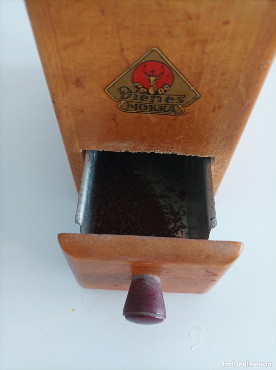 Antig&uuml;edades: Molinillo manual de caf&eacute; Pe De Dienes Mokka - Foto 4