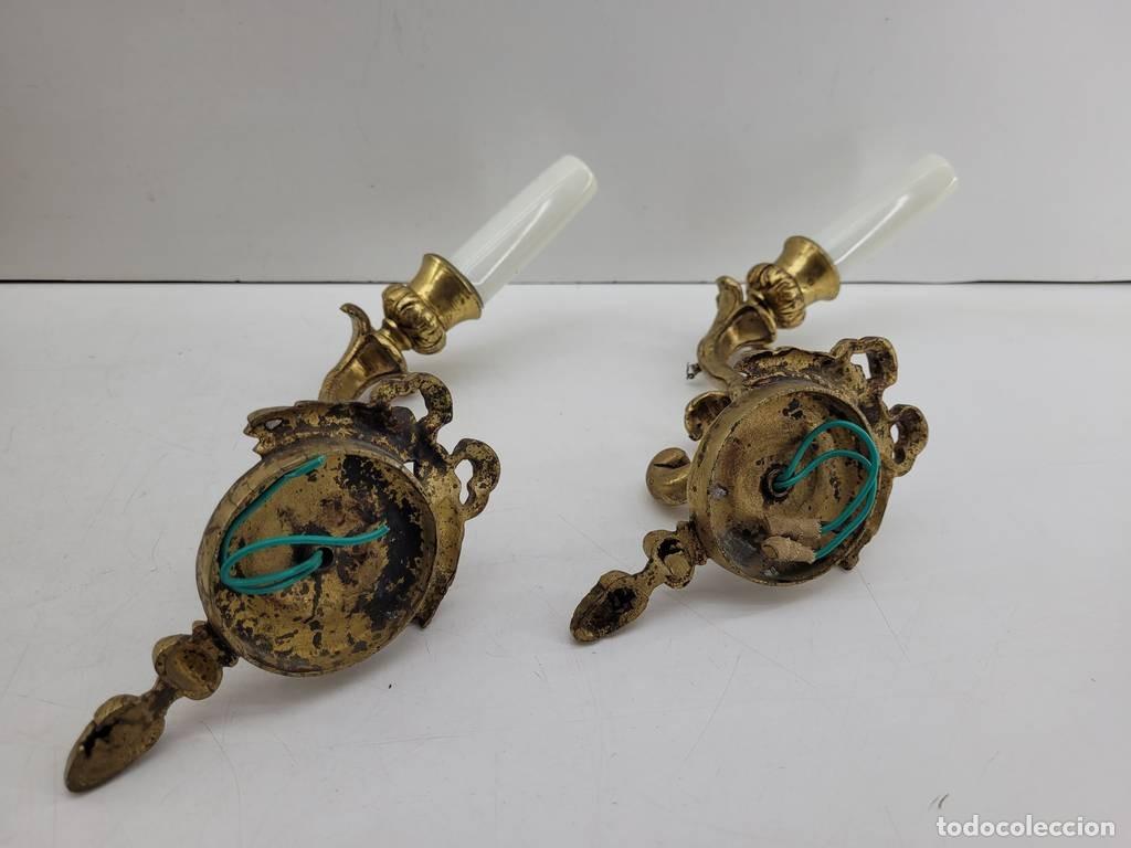 Antig&uuml;edades: 2 APLIQUES DE PARED CL&Aacute;SICOS - Foto 4