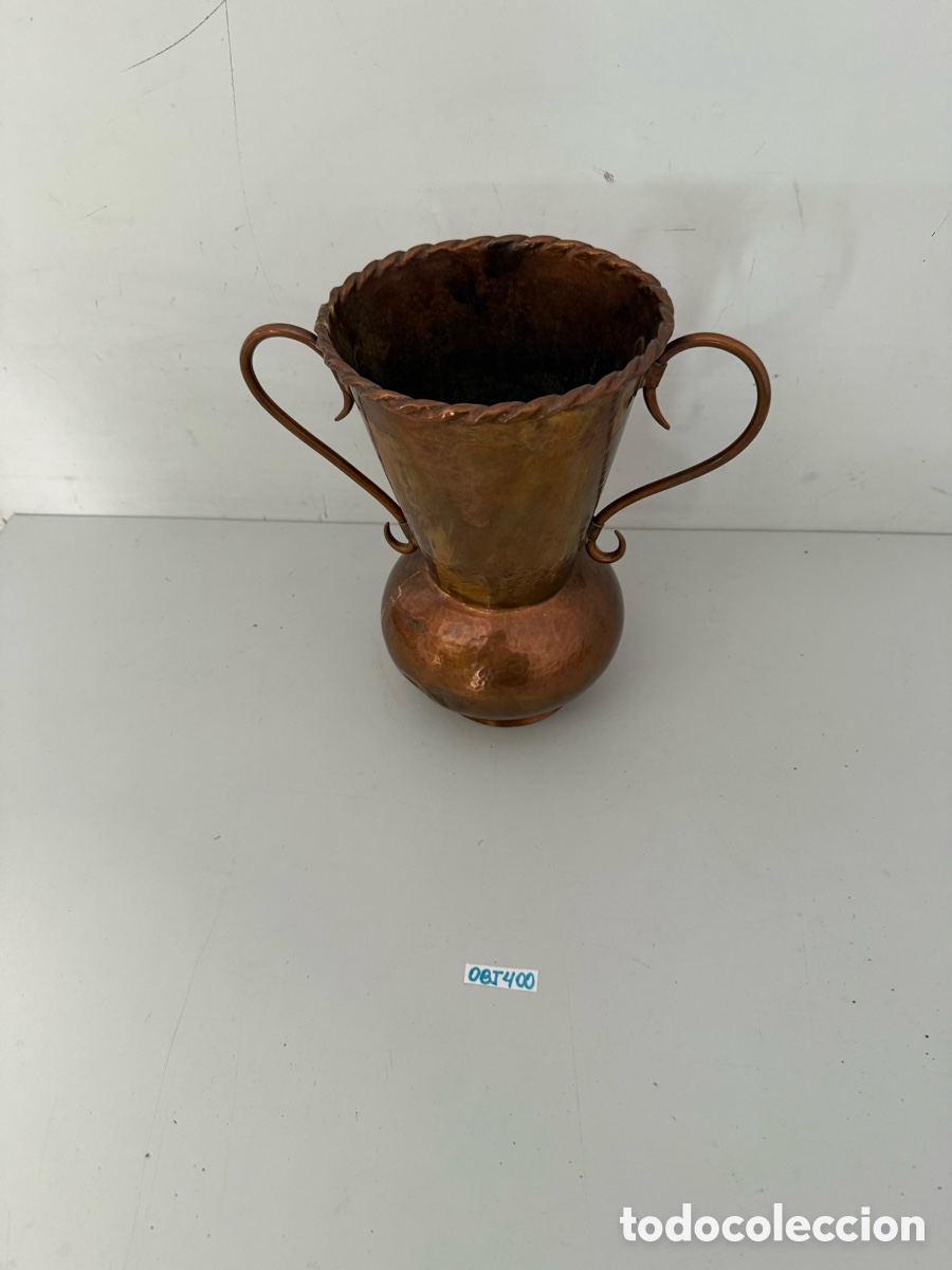 Antig&uuml;edades: Jarr&oacute;n de cobre antiguo - Foto 2