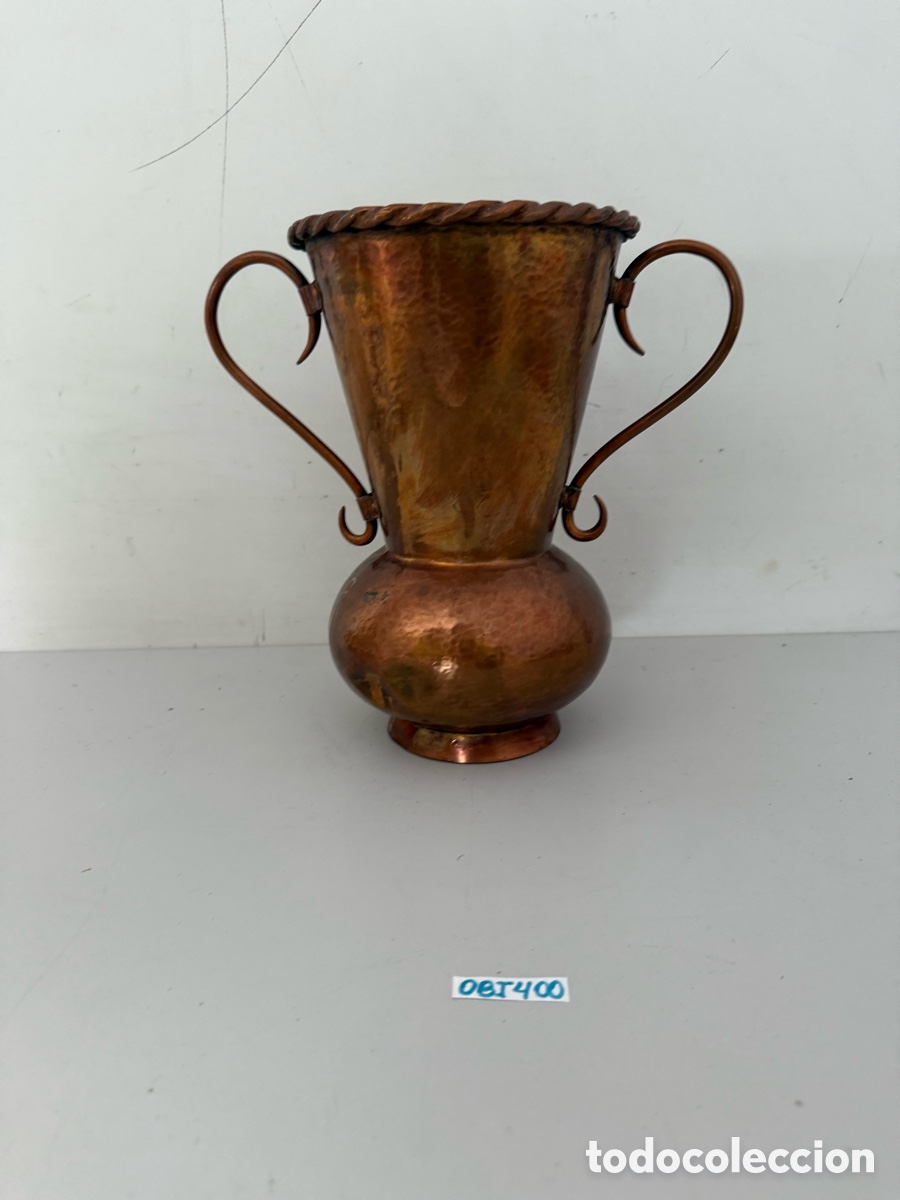 Antig&uuml;edades: Jarr&oacute;n de cobre antiguo - Foto 3