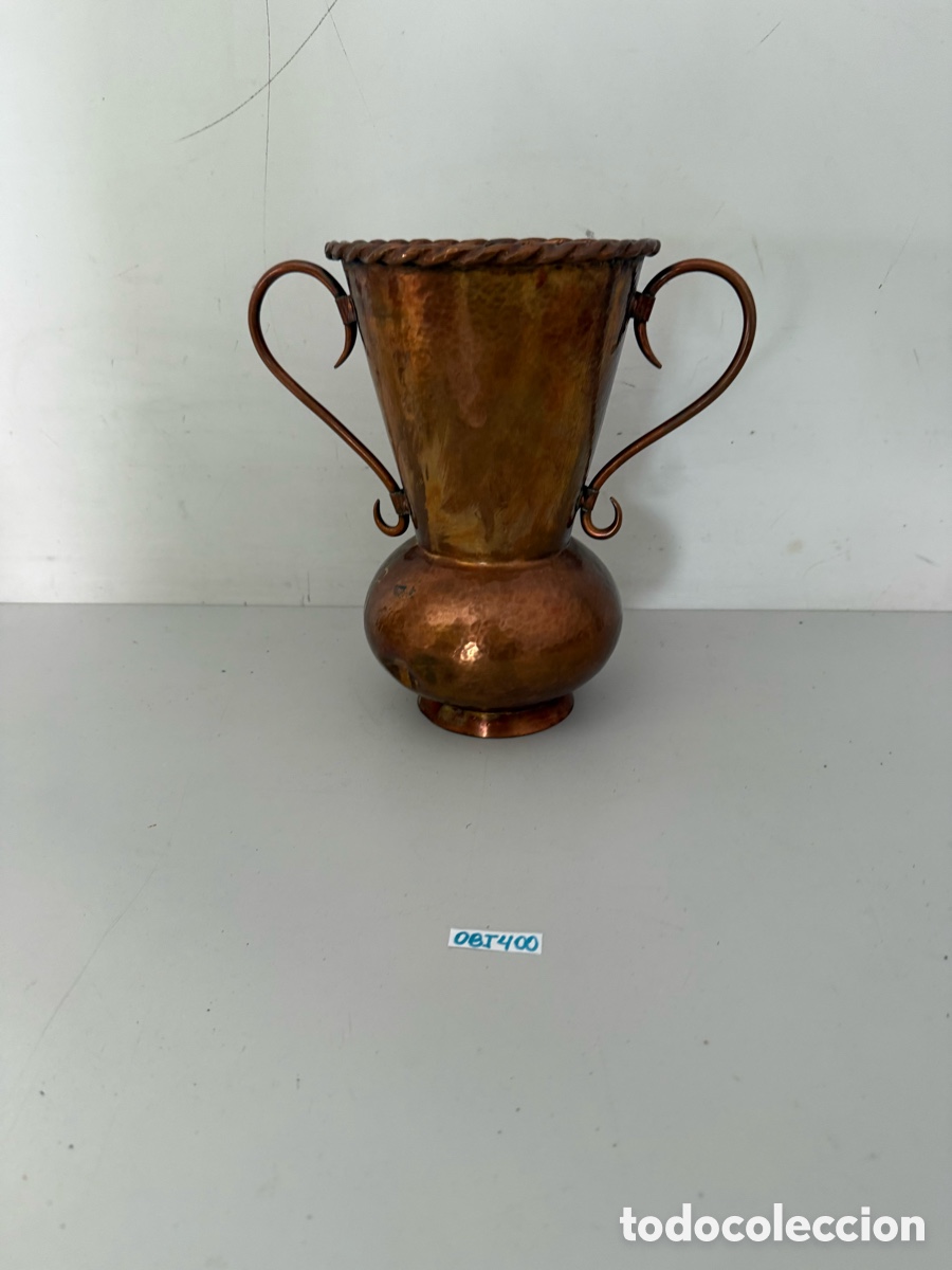 Antig&uuml;edades: Jarr&oacute;n de cobre antiguo - Foto 1