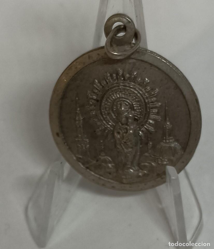 Antig&uuml;edades: MEDALLA PLATA VIRGEN DEL PILAR - Foto 1
