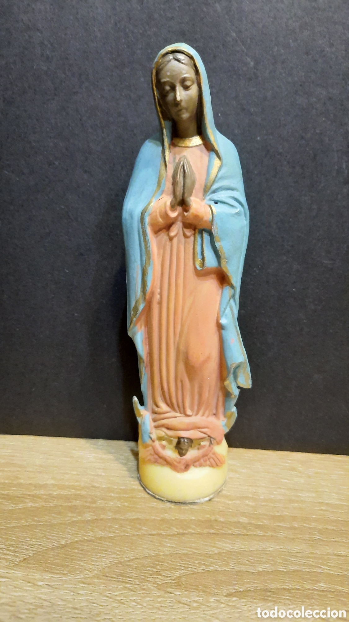 Antig&uuml;edades: Virgen de Guadalupe de 15 cms. - Foto 1